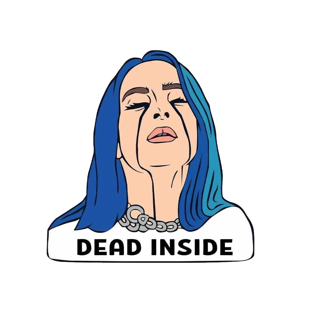 Dead Inside - Billie Eilish Sticker